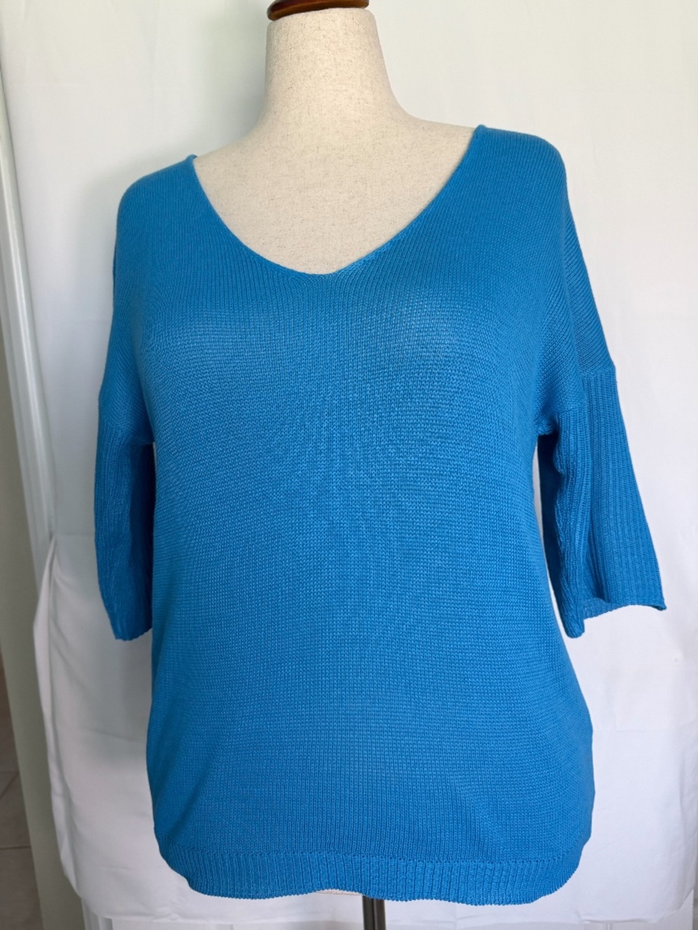 Classic turquoise Knit Sweater